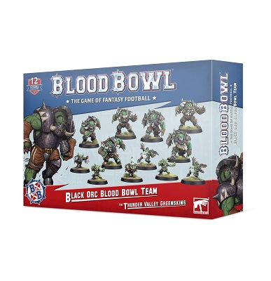 Thunder Valley Greenskins - Black Orc Blood Bowl Team - Games Workshop