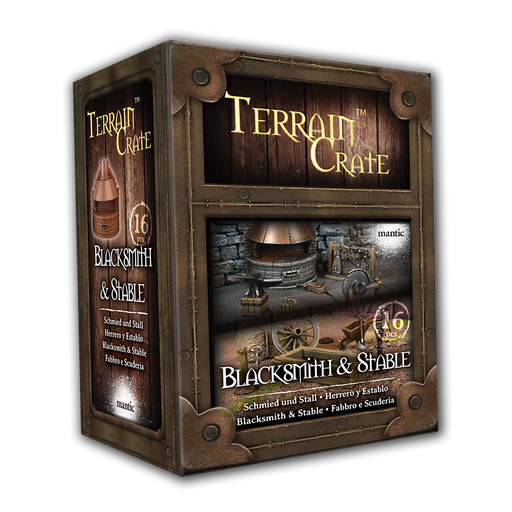 Terrain Crate: Blacksmith & Stable - Mantic Games