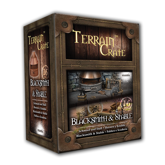Terrain Crate: Blacksmith & Stable - Mantic Games