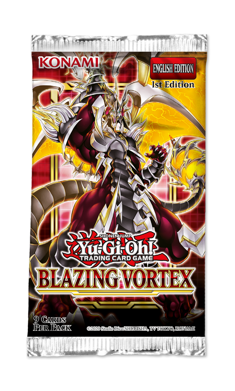 Blazing Vortex Booster Pack - Yu-Gi-Oh TCG - Konami