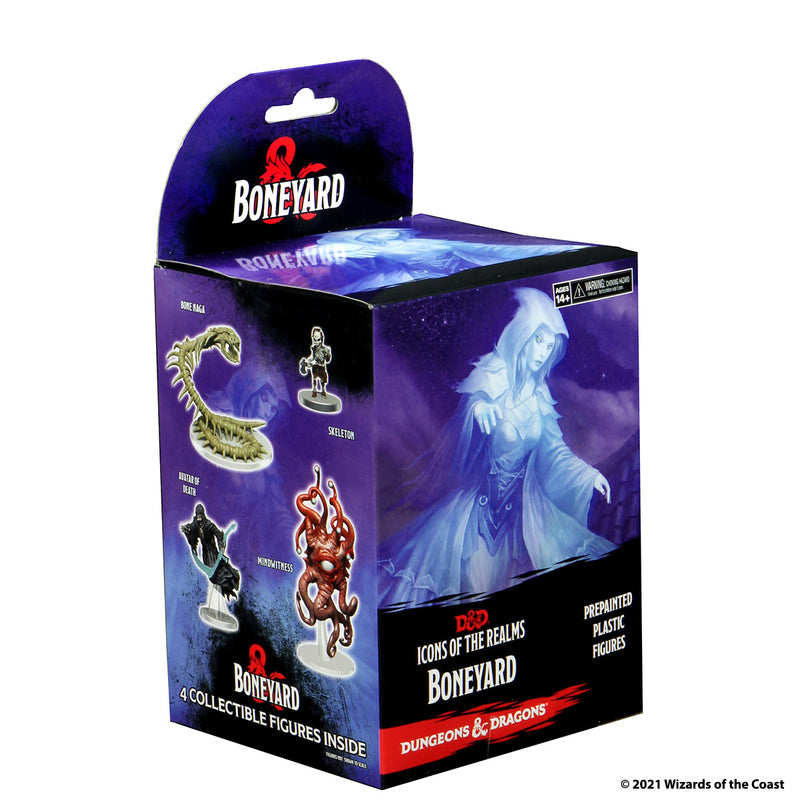 D&D Icons of the Realms Miniatures: Boneyard Booster (Set 18) - Wizkids