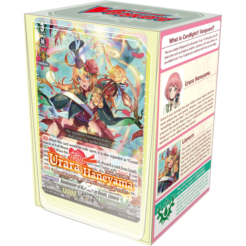 will+Dress Trial Deck 01: Urara Haneyama - Bandmaster of Blossoming Bonds - Cardfight!! Vanguard - Bushiroad