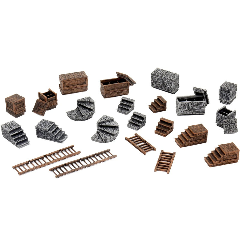 WarLock Tiles: Stairs & Ladders - Wizkids