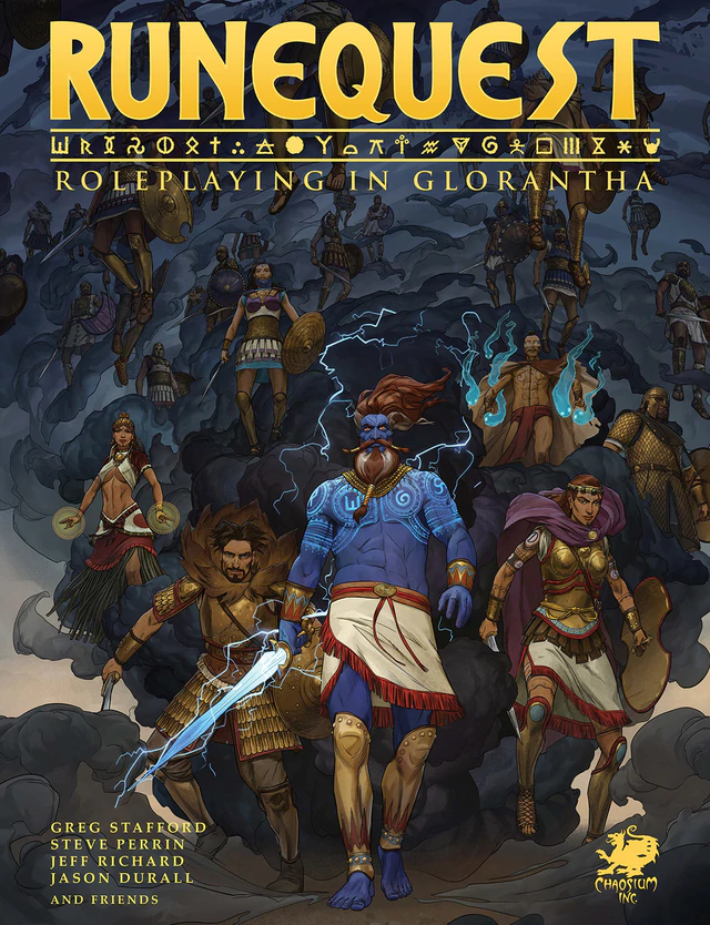 RuneQuest Deluxe Slipcase - Chaosium Inc.