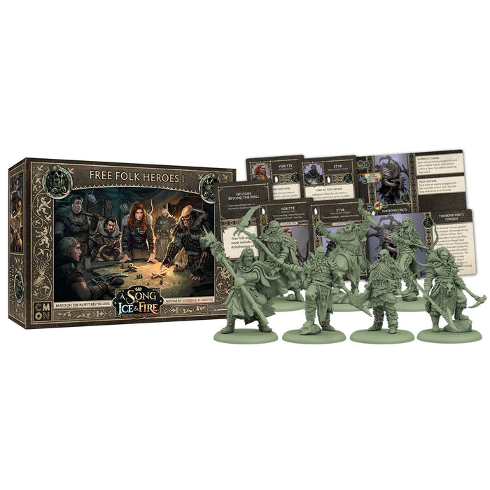 Free Folk Heroes Box 1 - A Song of Ice & Fire Miniatures Game - CMON