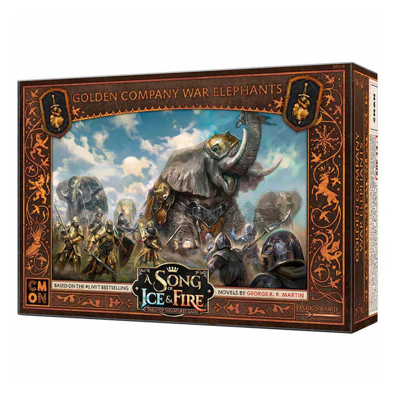 Golden Company War Elephants - A Song of Ice & Fire - CMON