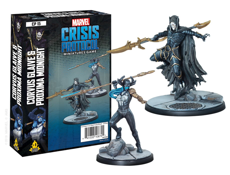Corvus Glaive & Proxima Midnight: Marvel Crisis Protocol - Atomic Mass Games