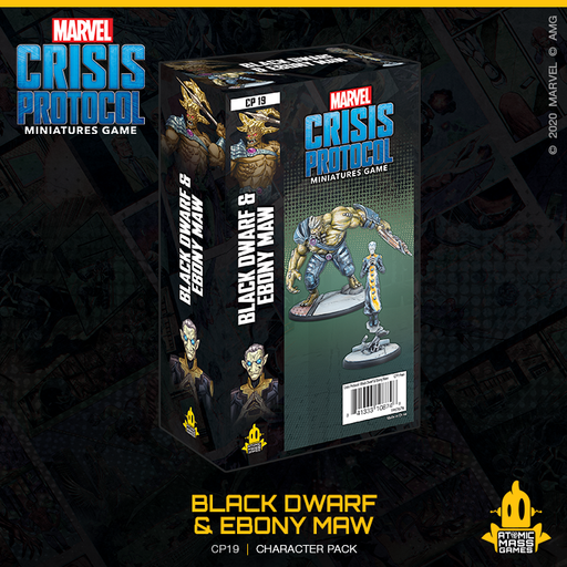Black Dwarf and Ebony Maw: Marvel Crisis Protocol - Atomic Mass Games