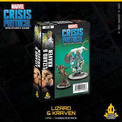 Lizard and Kraven: Marvel Crisis Protocol - Atomic Mass Games