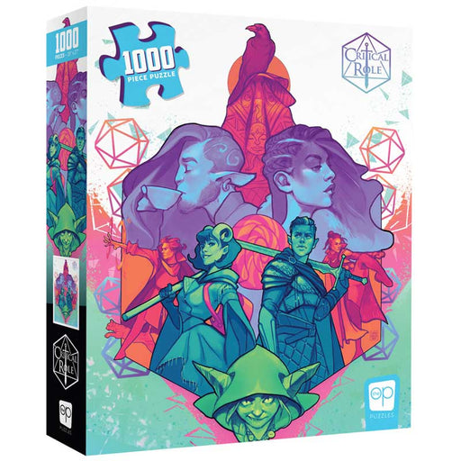 Critical Role: Mighty Nein 1,000 Piece Puzzle - USAopoly