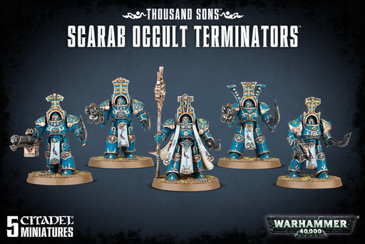 Thousand Sons Scarab Occult Terminators - Games Workshop