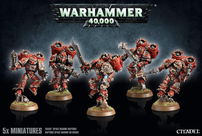 Chaos Space Marine Raptors - Games Workshop