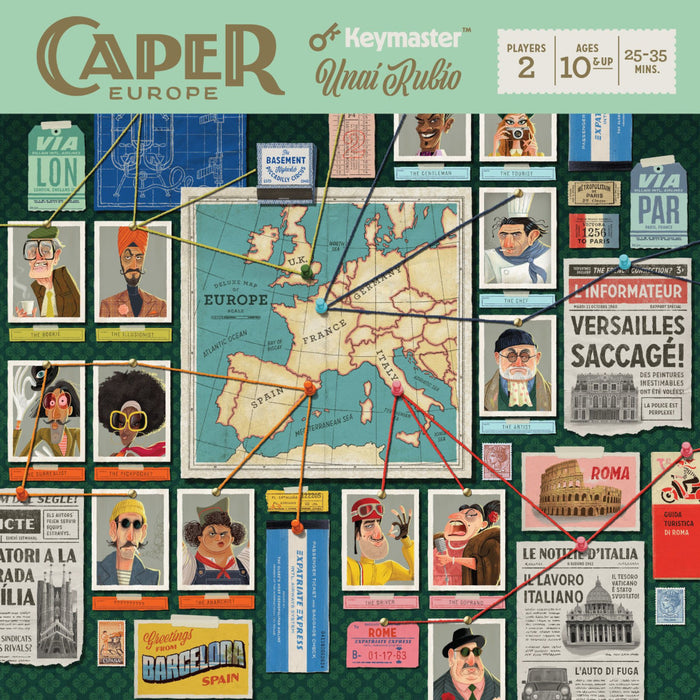 Caper: Europe - Keymaster Games