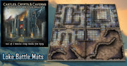 Castles Crypts and Caverns: Set of 2 Battle Map Books - Loke Battlemats