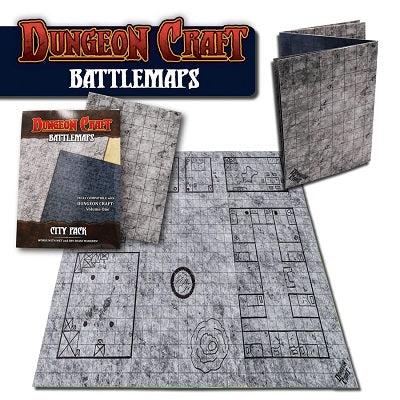Dungeon Craft Battle Map: City - 1985 Games