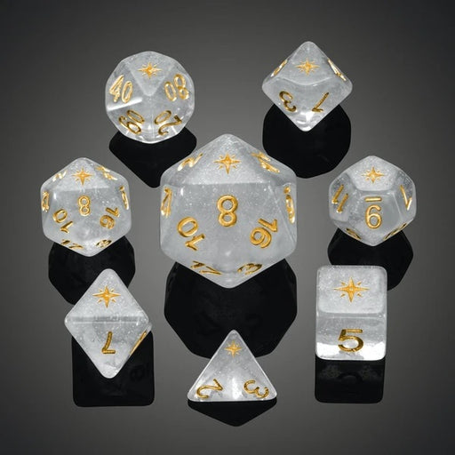 Set of 8 Limited Edition Compass RPG Dice - Critit