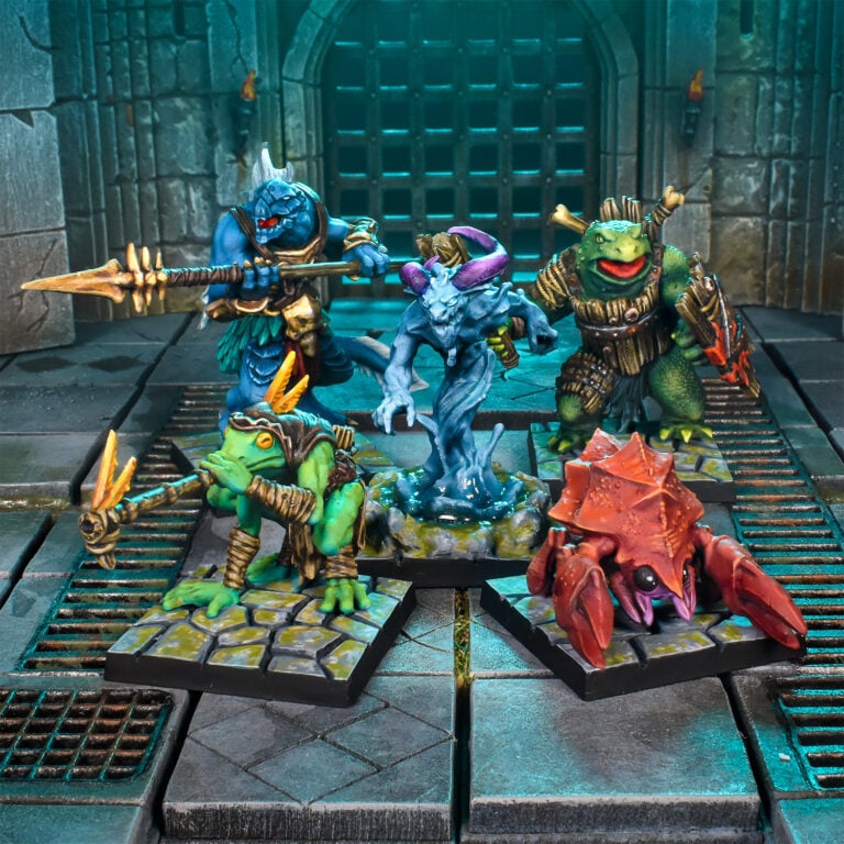 Dungeon Adventures: Trident Warriors - Mantic Games