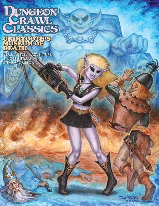 Dungeon Crawl Classics #87.5 Grimtooth's Museum of Death - Goodman Games