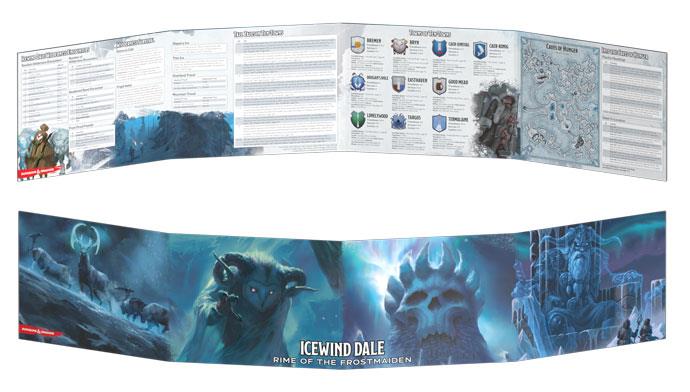D&D Icewind Dale: Rime of the Frostmaiden Dungeon Master Screen - Gale Force Nine