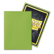 Dragon Shield Matte Lime - 100 Standard Size Sleeves - Arcane Tinmen