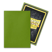 Dragon Shield Matte Olive - 100 Standard Size Sleeves - Arcane Tinmen
