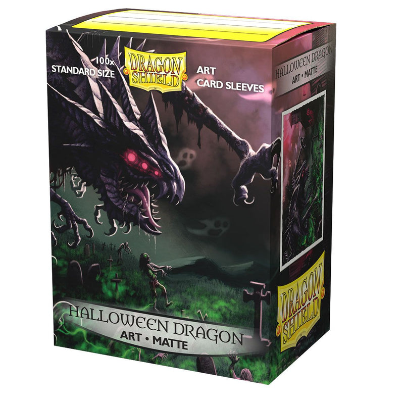 Dragon Shield - Art Sleeves Matte - Halloween Dragon 2020 - Arcane Tinmen