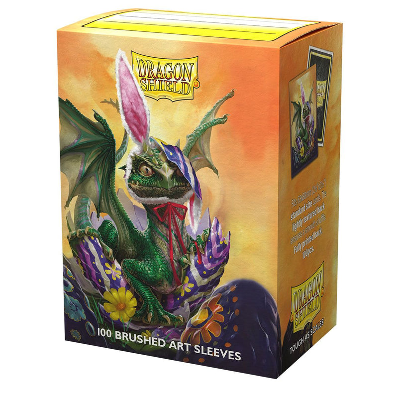 Dragon Shield Brushed Art Sleeves - Easter Dragon 2022 (100) - Arcane Tinmen