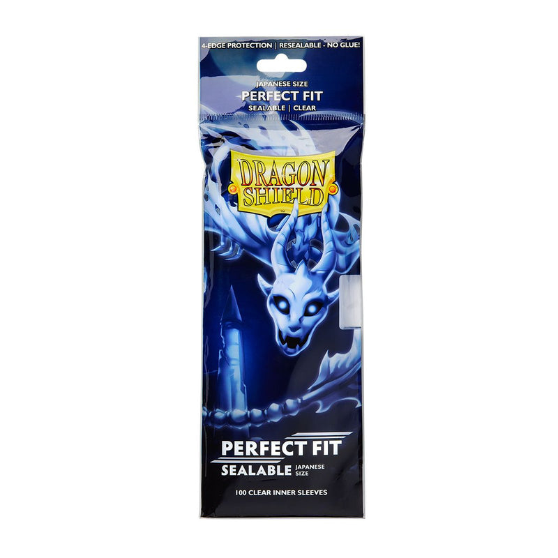 Dragon Shield Perfect Fit Sealable – Japanese Size (100) - Arcane Tinmen
