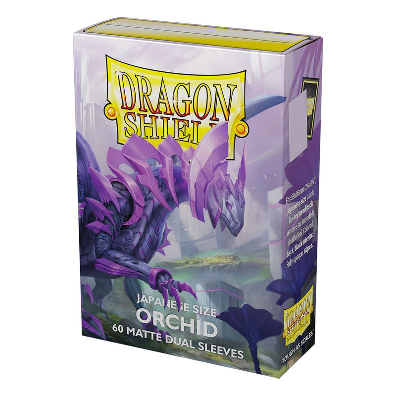 Dragon Shield – Japanese size – Dual Matte – Orchid (60 sleeves) - Arcane Tinmen