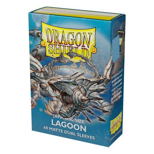 Dragon Shield – Japanese size – Dual Matte – Lagoon (60 sleeves) - Arcane Tinmen