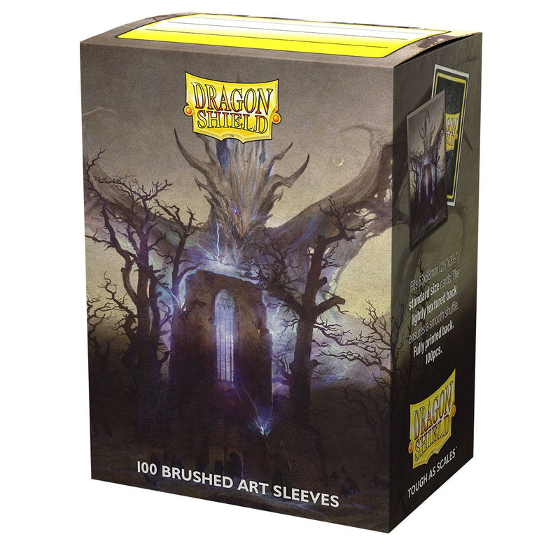 Dragon Shield Brushed Art Sleeves – Abbey in the Oak Wood (100 Sleeves) - Arcane Tinmen