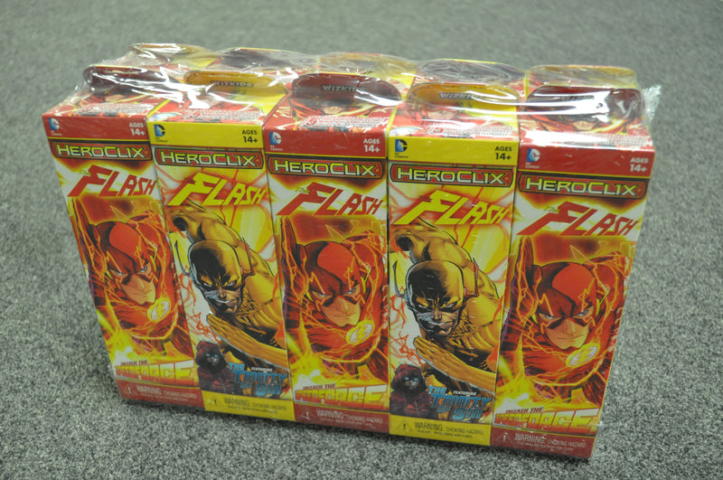 DC HeroClix: The Flash 10 Booster Brick - Wizkids