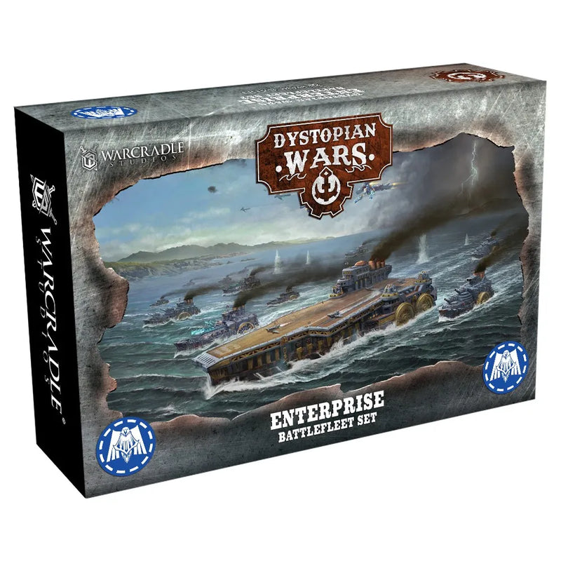 Enterprise Battlefleet Set: Dystopian Wars - Warcradle Studios