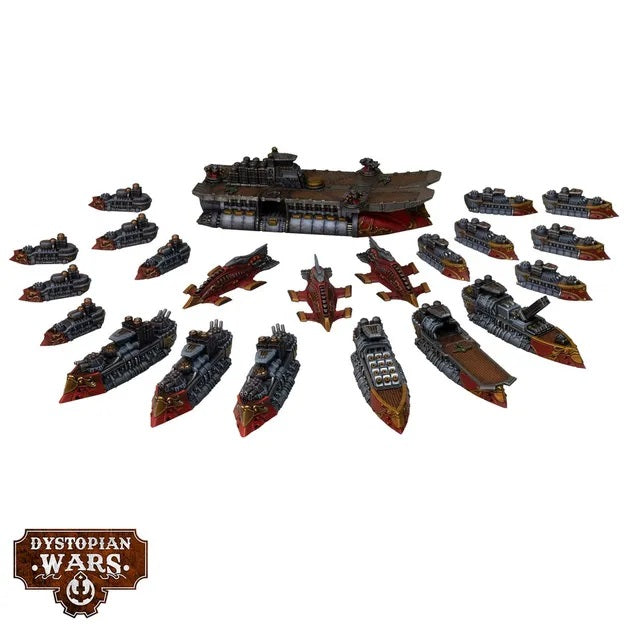 Victory Battlefleet Set: Dystopian Wars - Warcradle Studios