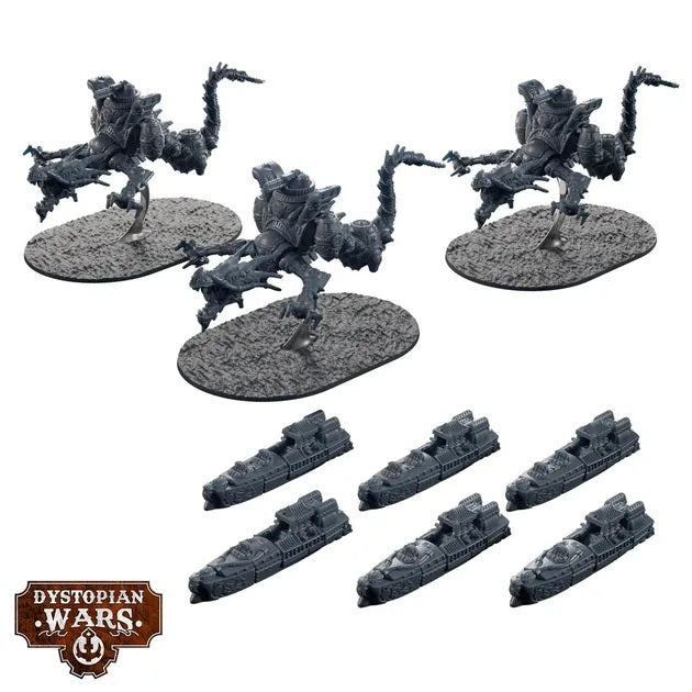 Tianlong Battlefleet Set: Dystopian Wars - Warcradle Studios
