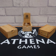Athena Bamboo Dice Tower - Udixi Dice