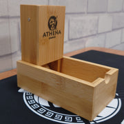 Athena Bamboo Dice Tower - Udixi Dice