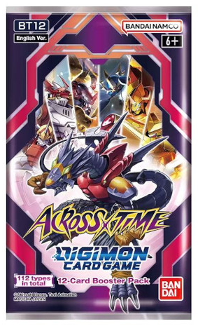 Across Time Booster Pack (BT12) - Digimon Card Game