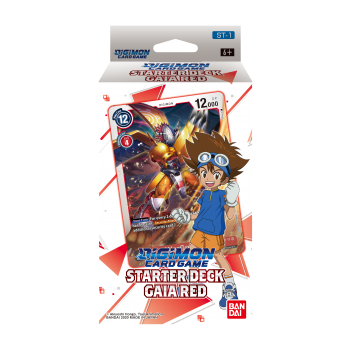 Digimon Card Game: Starter Deck - Gaia Red [ST-1] - Bandai