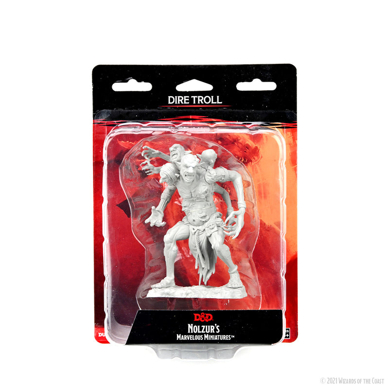 D&D Nolzur's Marvelous Miniatures: Dire Troll - Wizkids