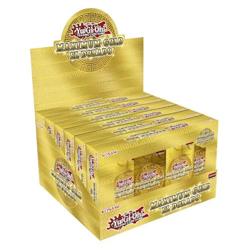 Maximum Gold El Dorado Sealed Display (6 Tuckboxes) - Yu-Gi-Oh TCG - Konami