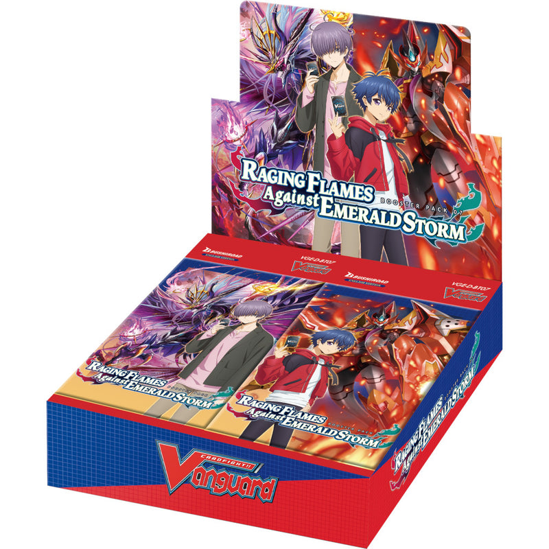 will+Dress Booster Box 07 - Raging Flames Against Emerald Storm - Cardfight!! Vanguard D-BT07 - Bushiroad