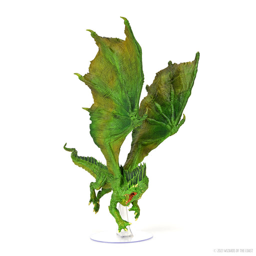D&D Icons of the Realms: Adult Green Dragon Premium Figure - Wizkids