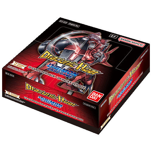 Draconic Roar Booster Box EX-03 - Digimon Card Game - Bandai