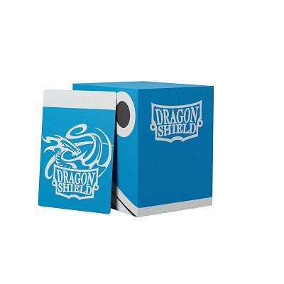 Dragon Shield Double Deck Shell - Blue/Black - Arcane Tinmen