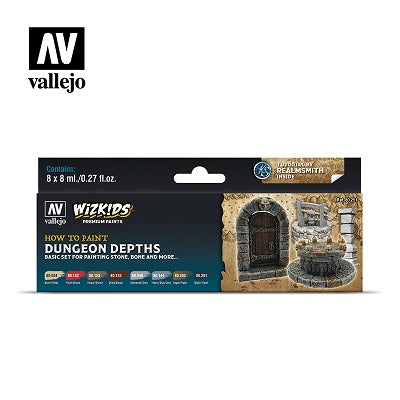 Vallejo Wizkids Set- Dungeon Depths - Vallejo