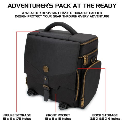 ENHANCE RPG Adventurer's Bag - Black - ENHANCE Tabletop