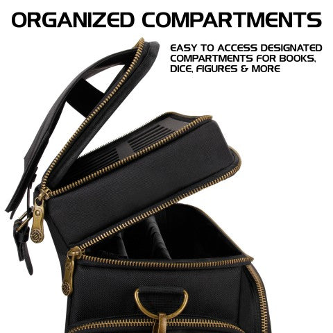 ENHANCE RPG Adventurer's Bag - Black - ENHANCE Tabletop