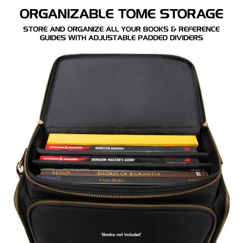 ENHANCE RPG Adventurer's Bag - Black - ENHANCE Tabletop