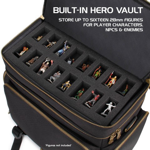 ENHANCE RPG Adventurer's Bag - Black - ENHANCE Tabletop